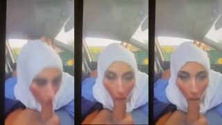 فيلم باكيستانيه مغتربه محجبه تمص زب في السياره