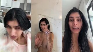 فيلم ساخن للممثله اللبنانيه ميا خليفة تعرض صدرها الكبير